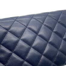 Load image into Gallery viewer, CHANEL Matelasse Single Flap ChainShoulder NavyAS3393 Lambskin Size 20
