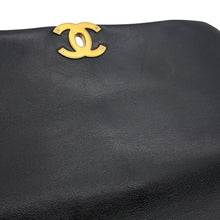 Load image into Gallery viewer, CHANEL CHANEL 19 Maxi Chain Shoulder Bag BlackAS1162 Shiny Calf Leather

