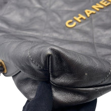 Load image into Gallery viewer, CHANEL CHANEL22 Backpack GrayAS3313 Shiny Calf Leather Size Large
