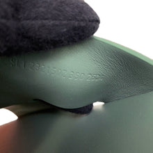 Load image into Gallery viewer, HERMES Eze 30 Sandals Vert Cedor Cork Chevre Leather/Velour Size 35
