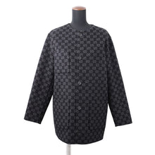 Load image into Gallery viewer, GUCCI Reversible Wool Silk Jacket Size 36 Black/Gray840657 Z7ASL 1189 Wool99% Silk1%
