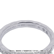 Load image into Gallery viewer, CHANEL Coco Crush Collection Wedding Ring Size 49/#9 SmallJ11354 Pt950
