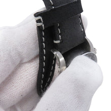 将图像加载到图库查看器中，TUDOR Black Bay Chrono W41mm Stainless Steel Leather Black Dial79360N-0005
