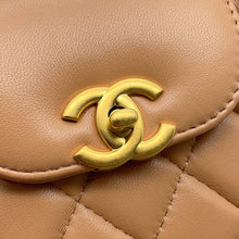 Load image into Gallery viewer, CHANEL Matelasse Mini Shopping Bag BeigeAS4416 Lambskin Size Mini

