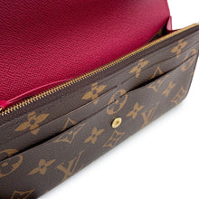Load image into Gallery viewer, LOUIS VUITTON Portefeuille Emilie FuchsiaM60697 Monogram
