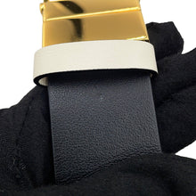 Load image into Gallery viewer, Dior 30Montaigne Reversible Belt Black/Latte WhiteB0447UWGA_M911 Calf Leather
