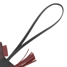 将图像加载到图库查看器中，HERMES Rodeo Bag Charm RougeSellier/Black/Rouge H Lambskin Size PM
