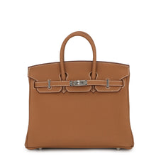 将图像加载到图库查看器中，HERMES Birkin Gold Togo Leather Size 25
