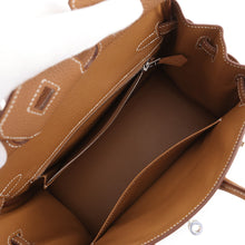 将图像加载到图库查看器中，HERMES Birkin Gold Togo Leather Size 25
