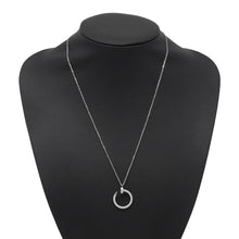 将图像加载到图库查看器中，CARTIER Juste Un Clou Diamond NecklaceB7224897 18K White Gold

