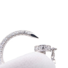 将图像加载到图库查看器中，CARTIER Juste Un Clou Diamond NecklaceB7224897 18K White Gold
