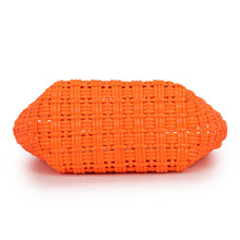 Load image into Gallery viewer, BALENCIAGA Bistro Basket Bag Orange671342 Patent Leather Size XS
