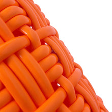 Load image into Gallery viewer, BALENCIAGA Bistro Basket Bag Orange671342 Patent Leather Size XS
