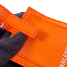 Load image into Gallery viewer, BALENCIAGA Bistro Basket Bag Orange671342 Patent Leather Size XS
