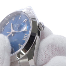 Load image into Gallery viewer, ROLEX Datejust W41mm Stainless Steel Azzurro Blue Dial126300
