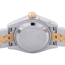 将图像加载到图库查看器中，ROLEX Datejust W26mm Stainless Steel K18PG Violet Dial179171G

