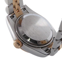将图像加载到图库查看器中，ROLEX Datejust W26mm Stainless Steel K18PG Violet Dial179171G
