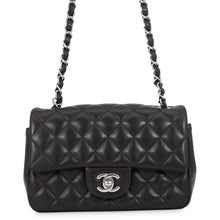 Load image into Gallery viewer, CHANEL Mini Matelasse ChainShoulder Bag BlackA69900 Lambskin Size 20
