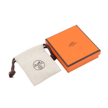 Load image into Gallery viewer, HERMES Pop Ash Earrings Size Mini White Gold Plated Lacquer
