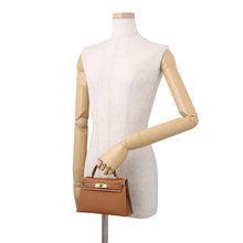 将图像加载到图库查看器中，HERMES Mini Kelly 2 Outside Gold Epsom

