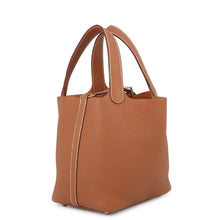 Load image into Gallery viewer, HERMES Picotin Lock Gold Taurillon Clemence Size PM
