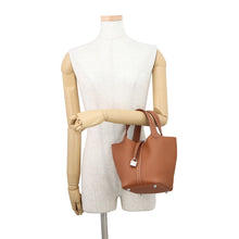 Load image into Gallery viewer, HERMES Picotin Lock Gold Taurillon Clemence Size PM
