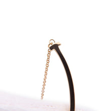 将图像加载到图库查看器中，TIFFANY&amp;Co. T Smile Necklace Size Small60011678 18K Pink Gold
