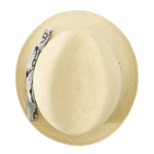 Load image into Gallery viewer, CHANEL CC Logo Ribbon Straw Hat Size M Beige/Gray/Black Straw Cotton100%
