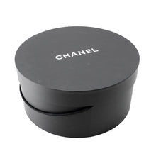 Load image into Gallery viewer, CHANEL CC Logo Ribbon Straw Hat Size M Beige/Gray/Black Straw Cotton100%

