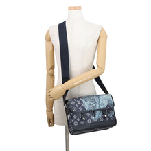 将图像加载到图库查看器中，LOUIS VUITTON Messenger NavyM54248 Monogram・Savannah Chapman Brothers Size PM
