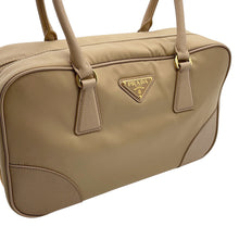 Load image into Gallery viewer, PRADA Re-Edition 1978 2wayShoulder Bag Beige1BB115 Nylon Leather Size Medium
