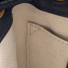 Load image into Gallery viewer, Dior Oblique Bucket Backpack Black/NavyM3350UTZQ Leather Canvas Size Small
