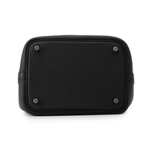 将图像加载到图库查看器中，HERMES Picotin Lock Black Taurillon Clemence Size PM
