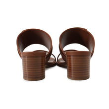 Load image into Gallery viewer, HERMES Sandals Ninon 50 GoldH262125Z 20350 Calf Leather Size 36
