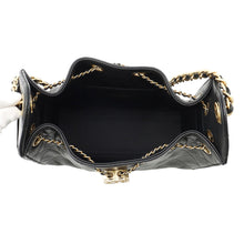 将图像加载到图库查看器中，CHANEL CHANEL25 ChainShoulder Bag BlackAS5631 Caviar Leather Size Mini
