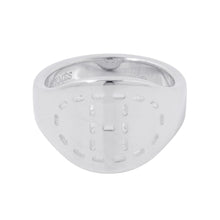 将图像加载到图库查看器中，HERMES Point Sellier Ring Size 55 SV925
