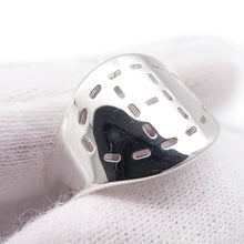 将图像加载到图库查看器中，HERMES Point Sellier Ring Size 55 SV925
