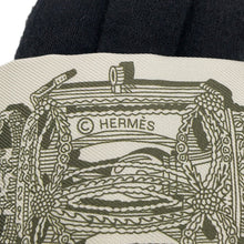Load image into Gallery viewer, HERMES Twilly Merveilleuses Lanternes Crème / Caramel / Khaki Silk100%
