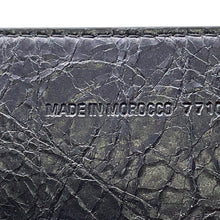 Load image into Gallery viewer, BALENCIAGA Lucagol Basket Natural/Black771067 Raffia Leather Size Medium
