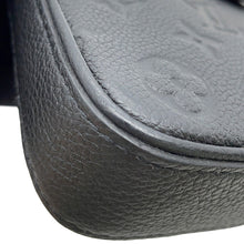将图像加载到图库查看器中，LOUIS VUITTON Easy Pouch NoirM80349 Monogram Empreinte Leather
