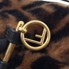 Load image into Gallery viewer, FENDI Montresor 2-way Shoulder Bag Brown/Dark Brown8BS010 Mouton Size Mini
