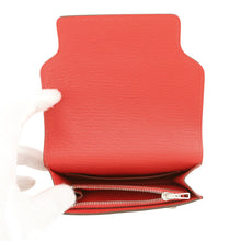 将图像加载到图库查看器中，HERMES Roulis Roulis Slim Rouge Coeur Chevre Myzore Goatskin
