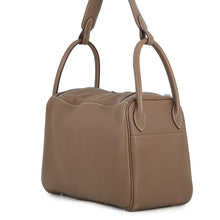 Load image into Gallery viewer, HERMES Lindy Etoupe Taurillon Clemence Size 30
