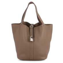 将图像加载到图库查看器中，HERMES Picotin Lock Etoupe Taurillon Clemence Size GM
