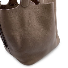将图像加载到图库查看器中，HERMES Picotin Lock Etoupe Taurillon Clemence Size GM
