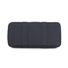 将图像加载到图库查看器中，HERMES Garden Party Cassis/Blue Nuit Toile Officier Negonda Leather Size TPM
