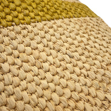 将图像加载到图库查看器中，LOEWE Font Tote Small Beige/MulticolorA685B61X04 Raffia Leather Size Medium
