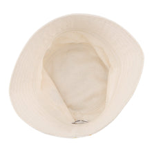 将图像加载到图库查看器中，MIUMIU Painted Bucket Hat Size S Beige/Multicolor Cotton100%
