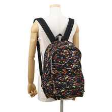 将图像加载到图库查看器中，CELINE Christian Marclay Collaboration Print Backpack Black/Multicolor Canvas Leather
