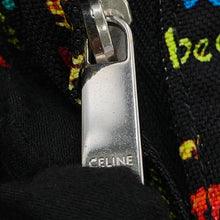 将图像加载到图库查看器中，CELINE Christian Marclay Collaboration Print Backpack Black/Multicolor Canvas Leather
